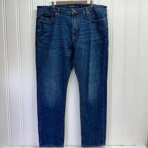 Lucky Brand Jeans Men's 40x32 410 Athletic Slim Blue Denim Medium Wash Preppy